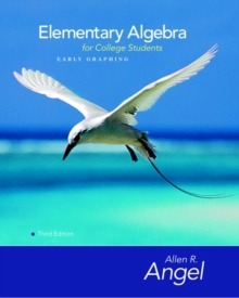 Image for Elementary Algebra Early Graphing for College Students