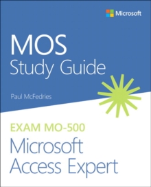 Image for MOS Study Guide for Microsoft Access Expert Exam MO-500