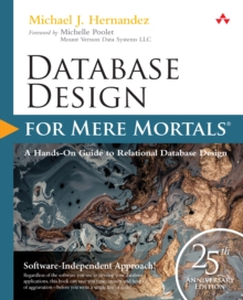 Image for Database design for mere mortals