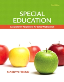 Image for Special education  : contemporary perspectives for school professionals