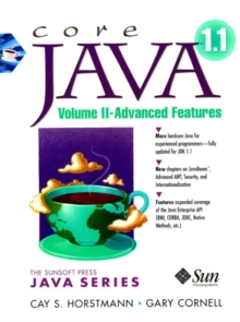 Image for Core Java 1.1 Volume 2