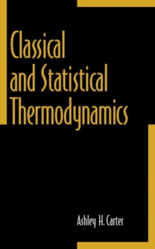 Image for Classical and Statistical Thermodynamics