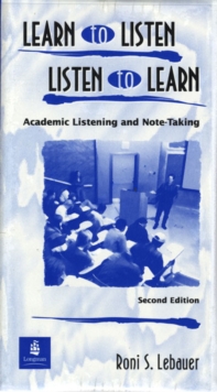 Image for Learn to listen  : listen to learn