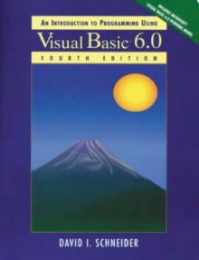 Image for An introduction to programming using Visual Basic 6.0