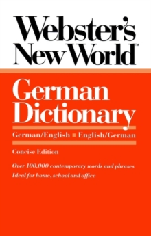 Image for Webster's New World German Dictionary