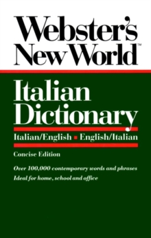 Image for Webster's New World Italian Dictionary