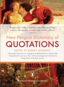 Image for The New Penguin Dictionary of Quotations