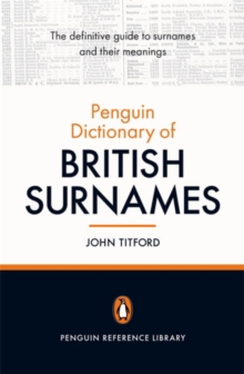 Image for The Penguin Dictionary of British Surnames