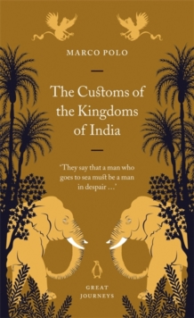 Image for The customs of the kingdoms of India