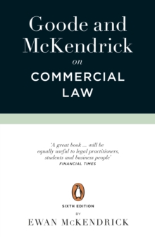 Image for Goode and McKendrick on Commercial Law
