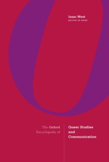 Image for The Oxford encyclopedia of queer studies and communication