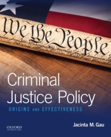 Image for Criminal Justice Policy