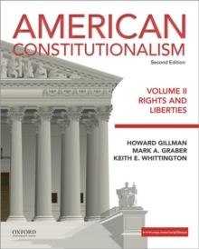 Image for American Constitutionalism : Volume II Rights and Liberties
