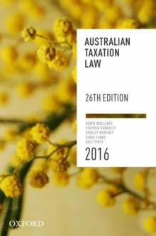 Image for Australian Taxation Law 2016