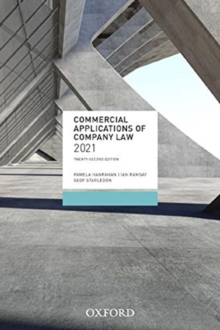 Image for Commercial applications of company law 2021