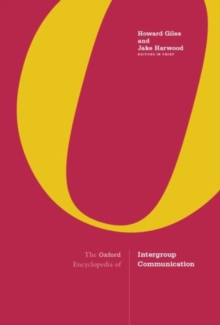 Image for The Oxford Encyclopedia of Intergroup Communication