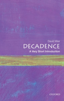Image for Decadence  : a very short introduction