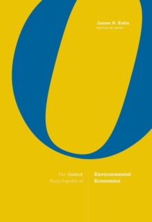 Image for The Oxford encyclopedia of environmental economics