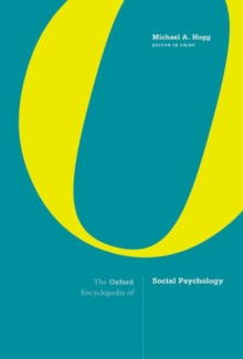 Image for The Oxford Encyclopedia of Social Psychology