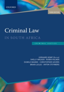 Image for Criminal Law in South Africa