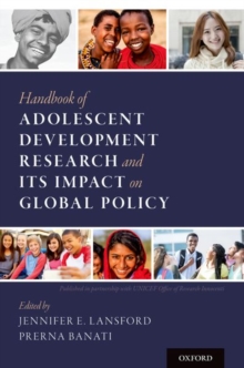 Image for Handbook of Adolescent Development Research and Its Impact on Global Policy