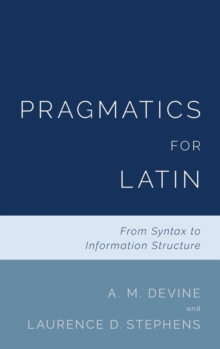 Image for Pragmatics for Latin