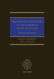 Image for Preliminary references to the European Court of Justice