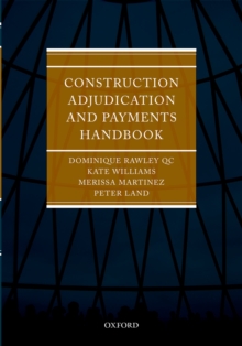 Image for Construction adjudication and payments handbook