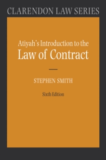 Image for Atiyah's introduction to the law of contract.