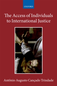 Image for The access of individuals to international justice