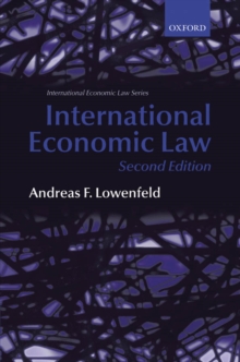 Image for International economic law