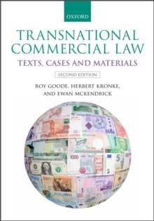 Image for Transnational commercial law: text, cases, and materials