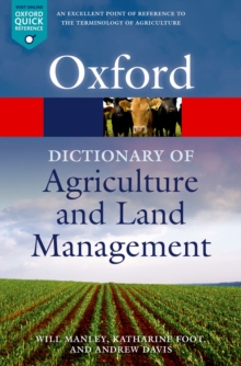 Image for A Dictionary of Agriculture and Land Management