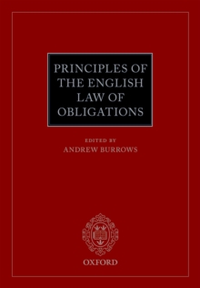 Image for Principles of the English law of obligations