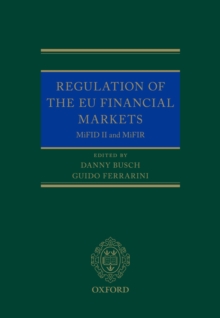 Image for Regulation of the EU financial markets: MiFID II and MiFIR