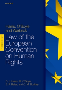 Image for Harris, O'Boyle & Warbick - Law of the European Convention on Human Rights.