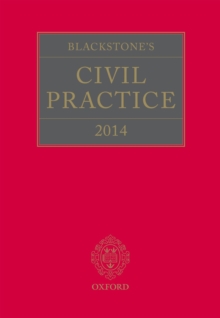 Image for Blackstone's civil practice 2014