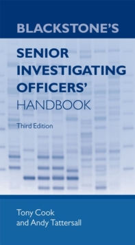 Image for Blackstone's senior investigating officer's handbook