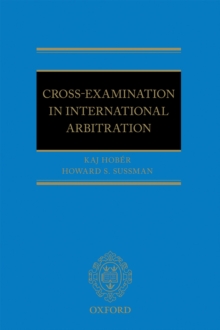 Image for Cross examination in international arbitration