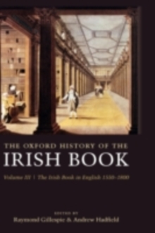 Image for The Irish book in English, 1550-1800