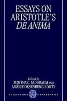 Image for Essays on Aristotle's De anima