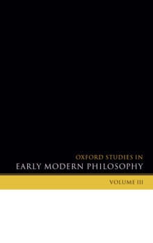 Image for Oxford studies in early modern philosophy.