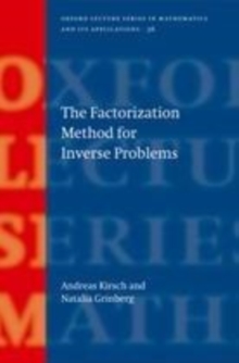 Image for The factorization method for inverse problems