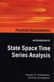 Image for An introduction to state space time series analysis