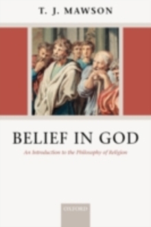Image for Belief in God: an introduction to the philosophy of religion