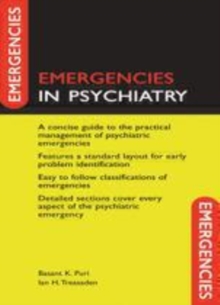 Image for Emergencies in psychiatry