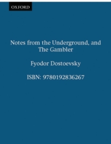Image for Notes from the Underground, and the Gambler