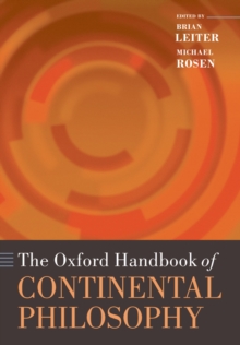 Image for Oxford Handbook of Continental Philosophy