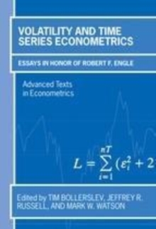 Image for Volatility and time series econometrics: essays in honor of Robert Engle
