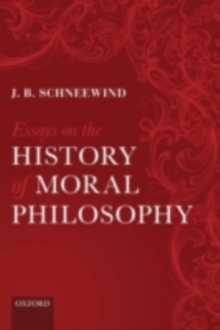 Image for Essays on the history of moral philosophy